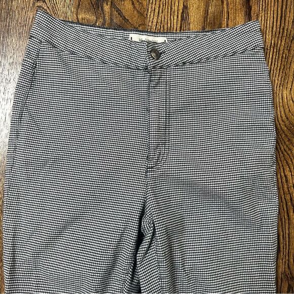 Free People We the Free Gingham Pixie pants Size 27 Small Black&White no pockets - Picture 7 of 14